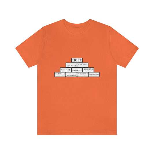 Empowerment Building Blocks. Unisex Jersey Short Sleeve Tee