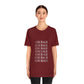 Bad Mummy. Courage. Unisex Jersey Short Sleeve Tee