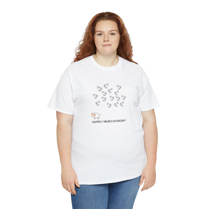 Happily Neuro-Divergent Cotton Tee