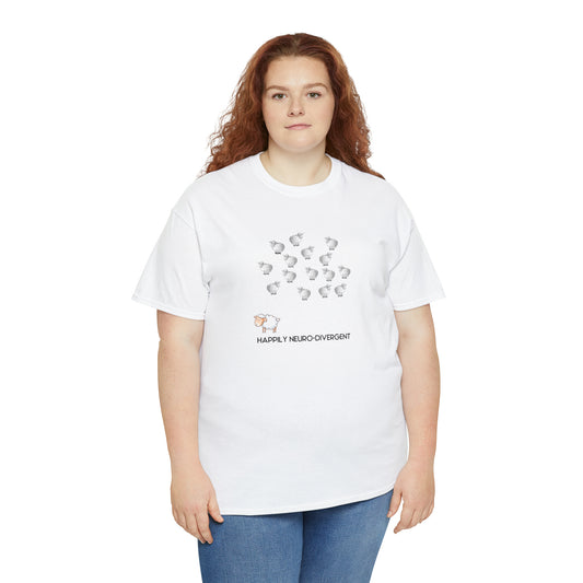 Happily Neuro-Divergent Cotton Tee