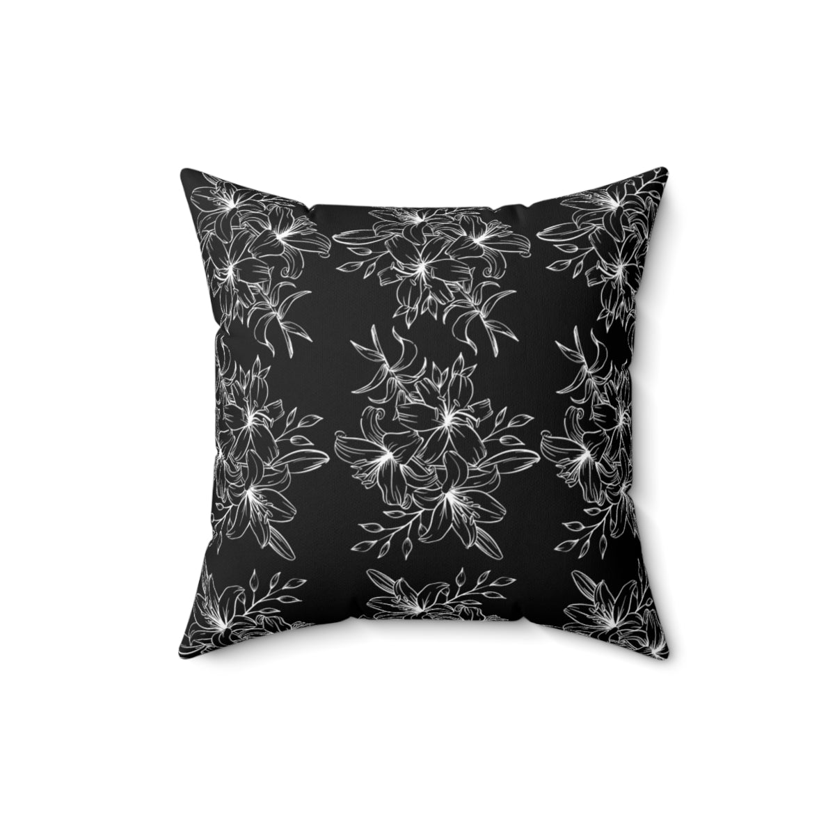 Black and White Flowers.