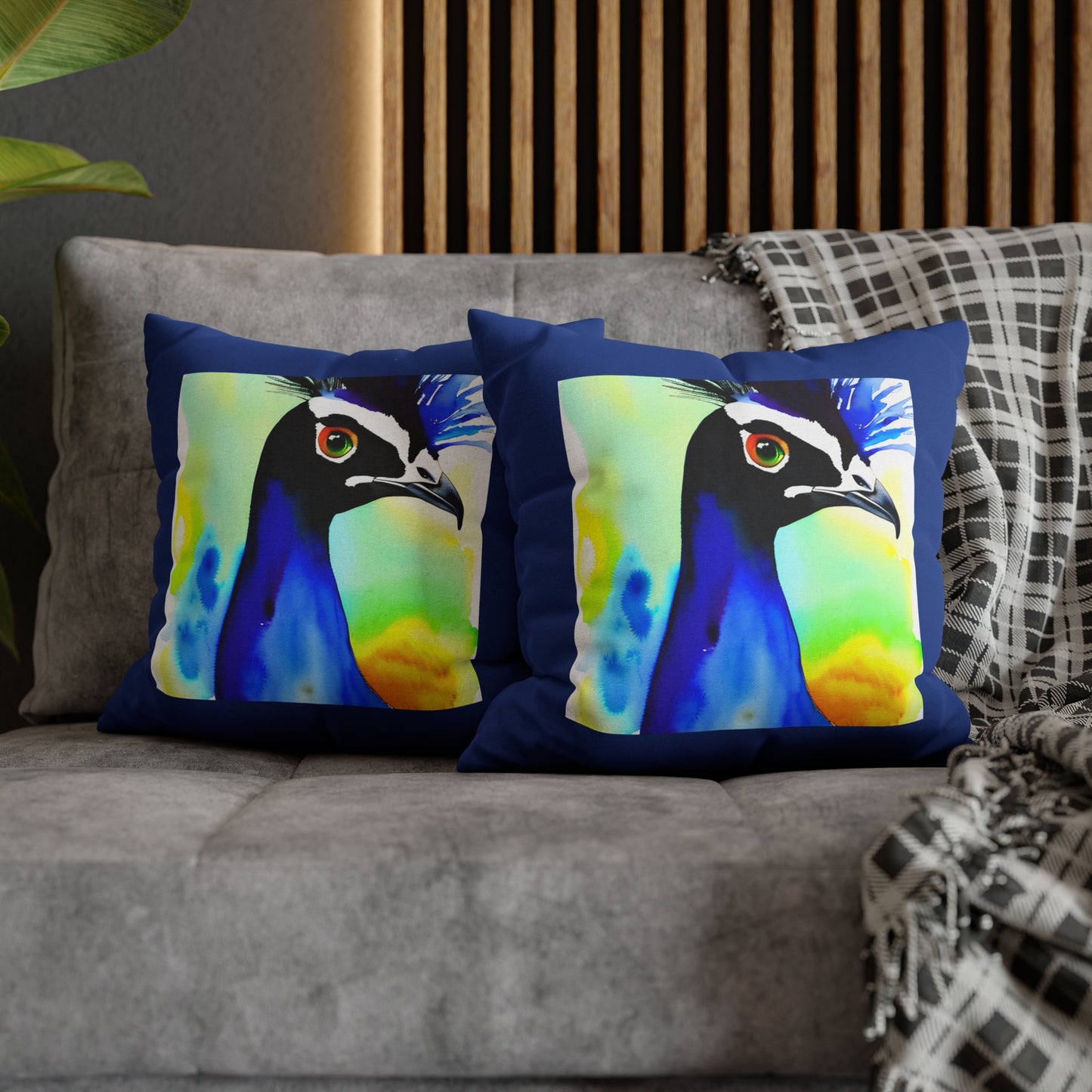 Blue Peacock.