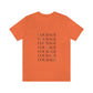 Courage. Unisex Jersey Short Sleeve Tee