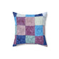 Blue Patchwork - Cushion Cover