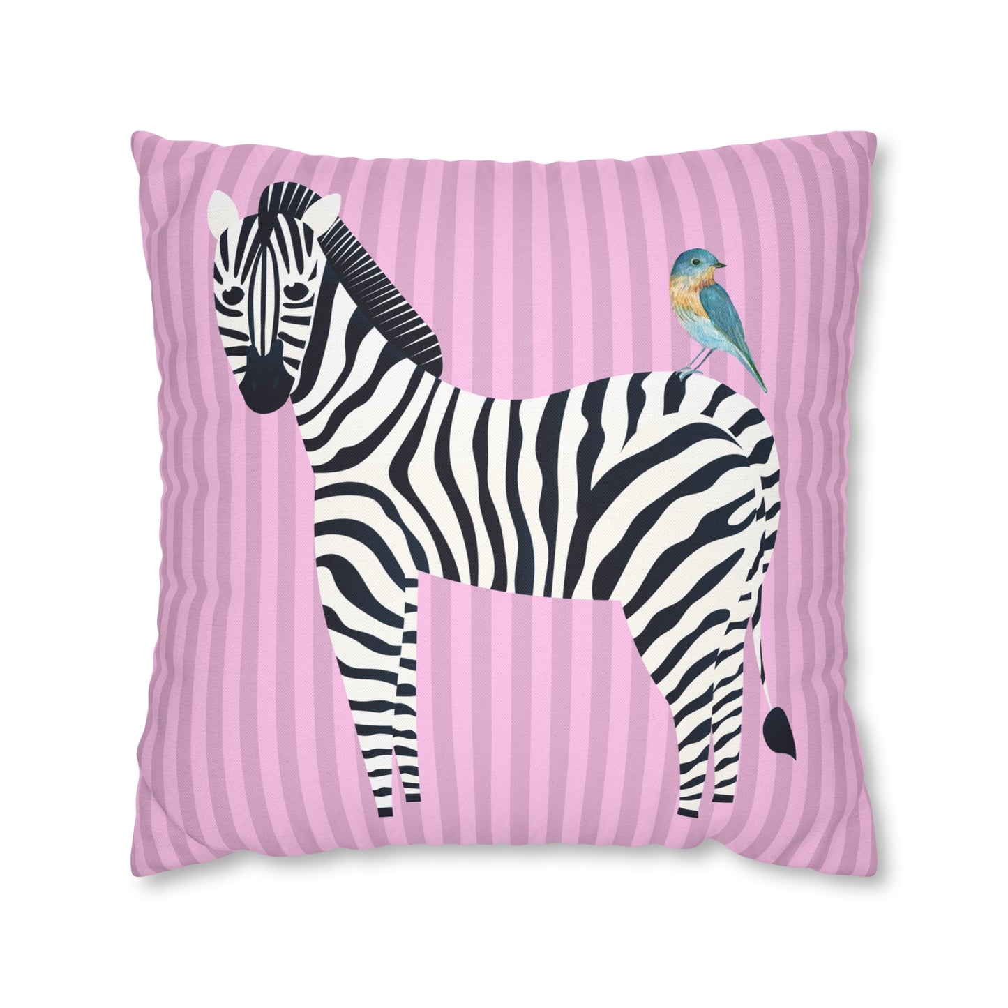 Zebra & Bird.