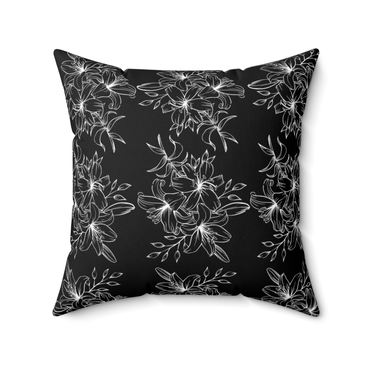 Black and White Flowers.
