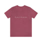 Breathe In. Breathe Out. Unisex Jersey Short Sleeve Tee