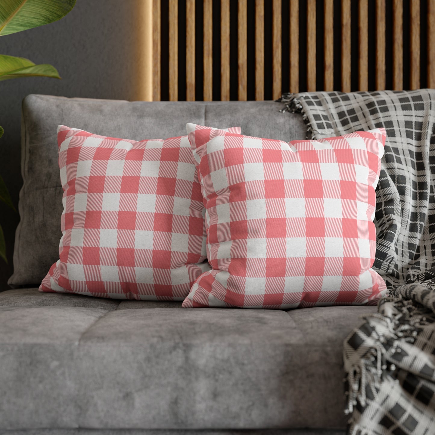 Pink Checkers.