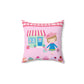 Cupcakes in Paris Cushion Cover