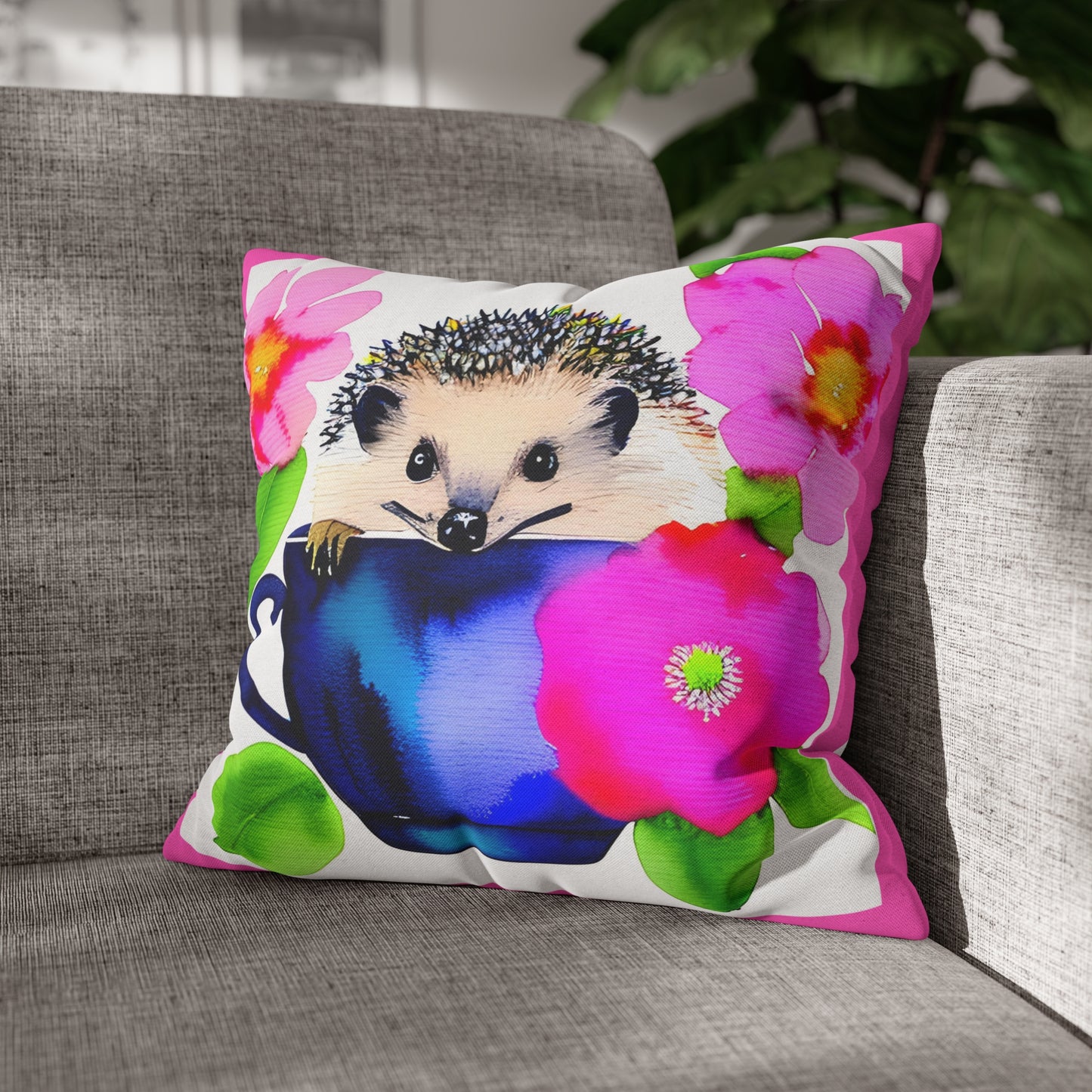 Hedgehog in Pink.