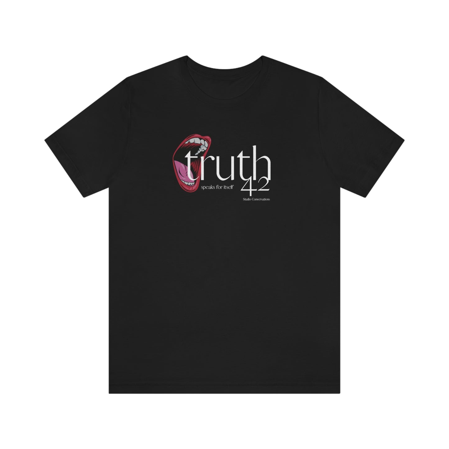 Truth Speaks. Unisex Jersey Short Sleeve Tee.