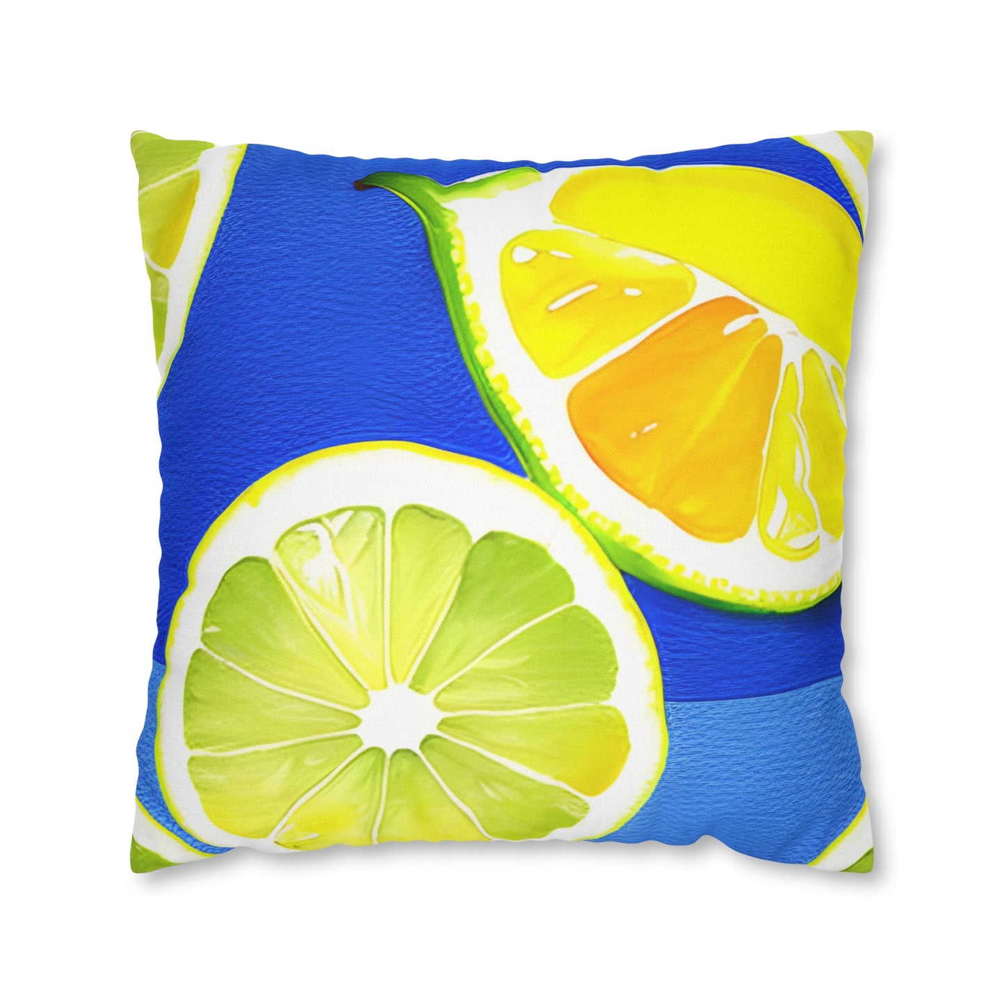 Blue and Yellow Lemons.
