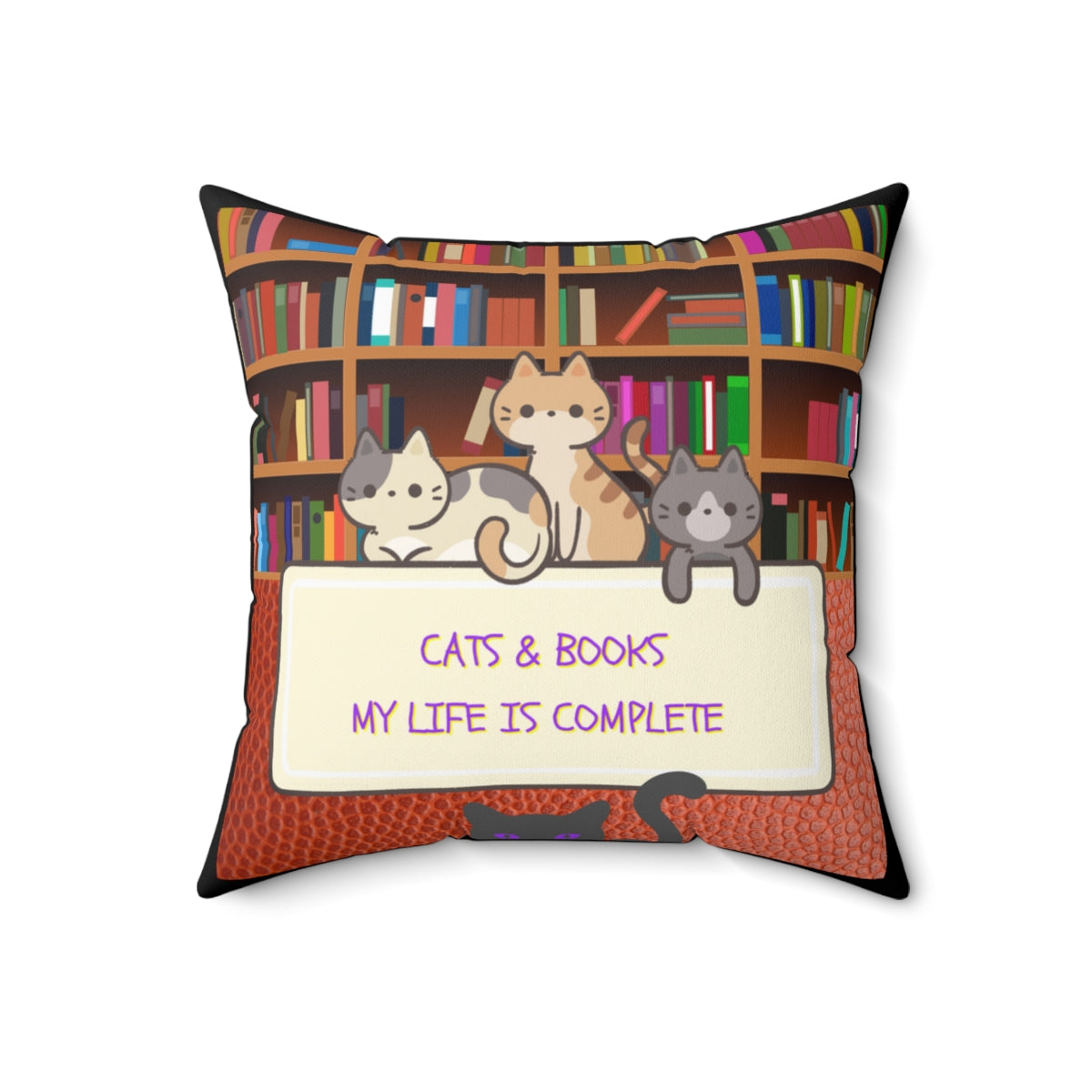 Cats and Books.