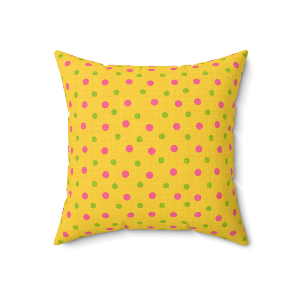 Yellow Polka Dots.