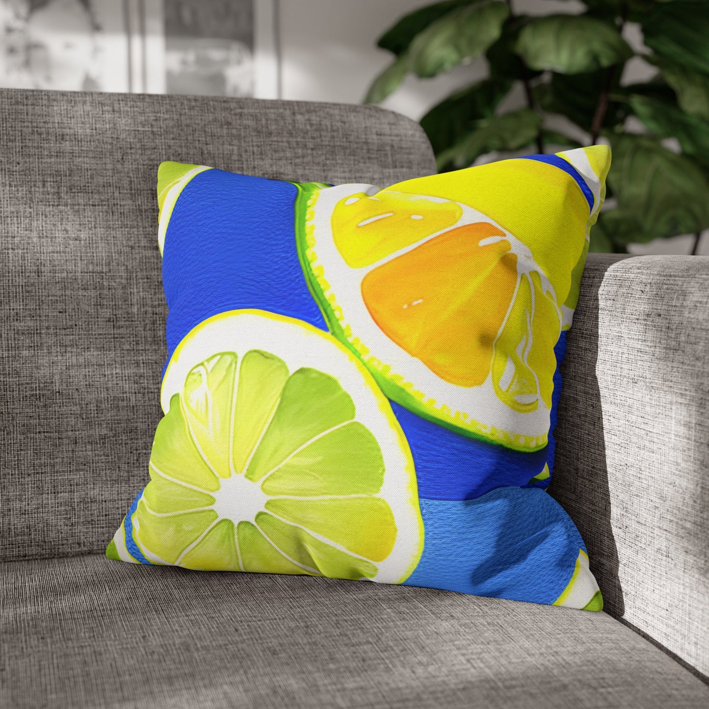 Blue and Yellow Lemons.