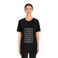 Bad Mummy. Courage. Unisex Jersey Short Sleeve Tee