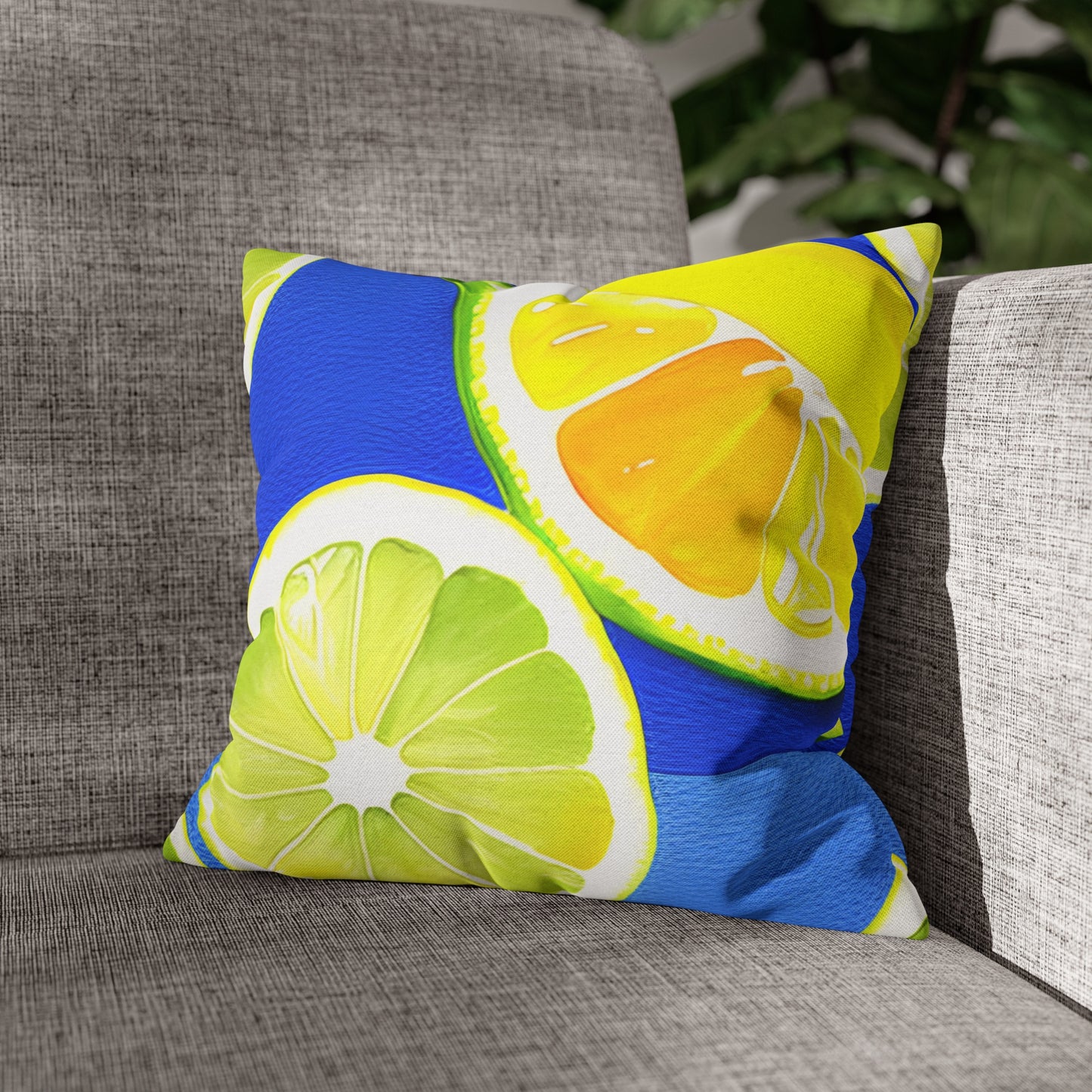 Blue and Yellow Lemons.