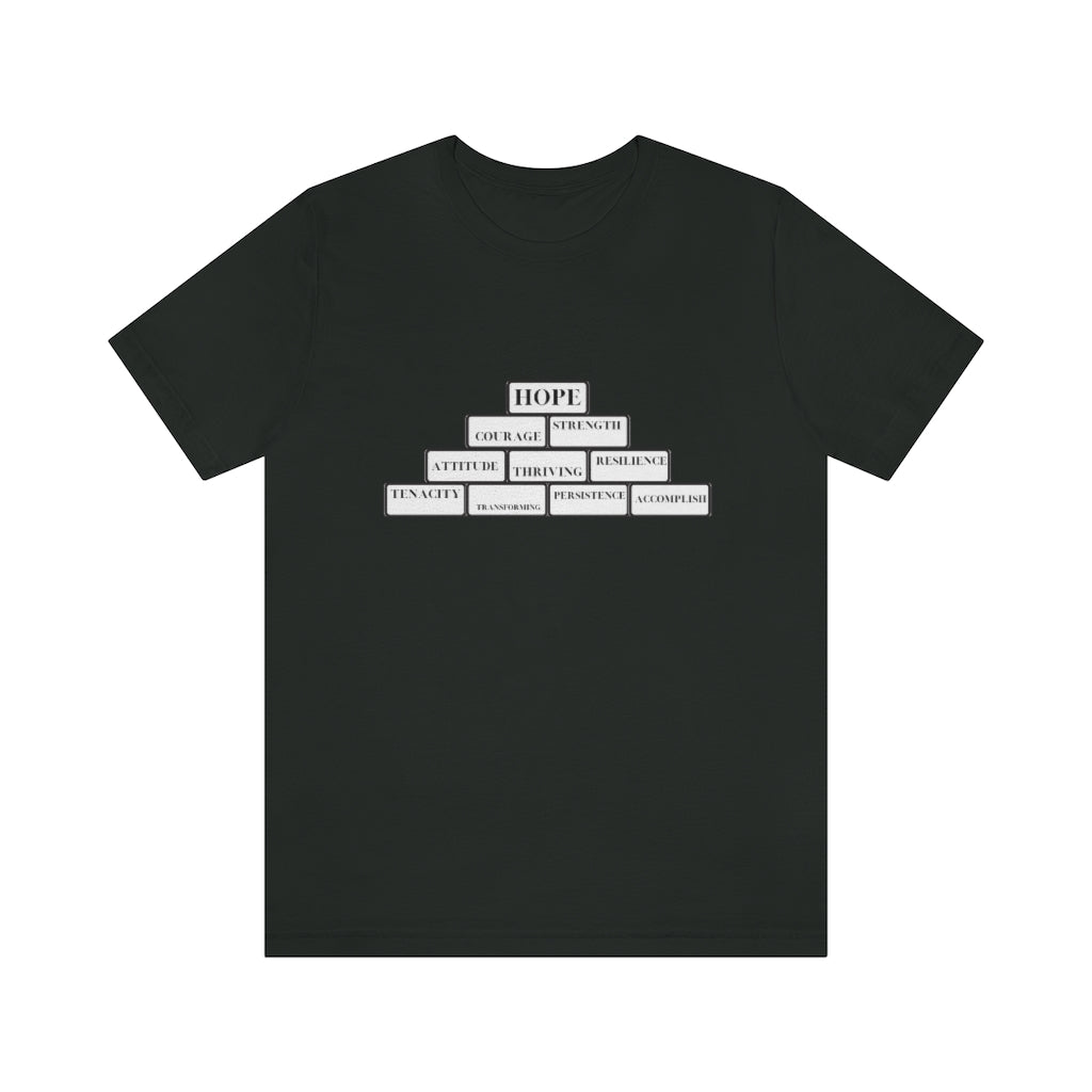 Empowerment Building Blocks. Unisex Jersey Short Sleeve Tee