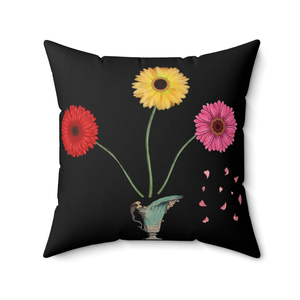 Flower Vase - Cushion Cover