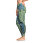 Leggings- Paint Peel in Green.