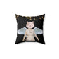 Angel Cat. Cushion Cover.
