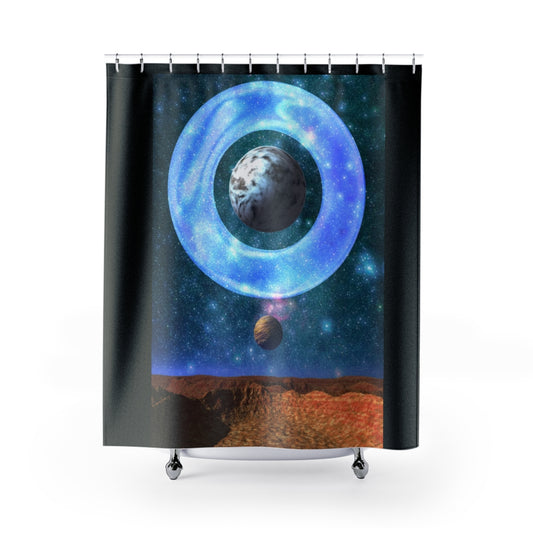 Ditmar 'Dick' Jenssen Star-Ring Shower Curtain