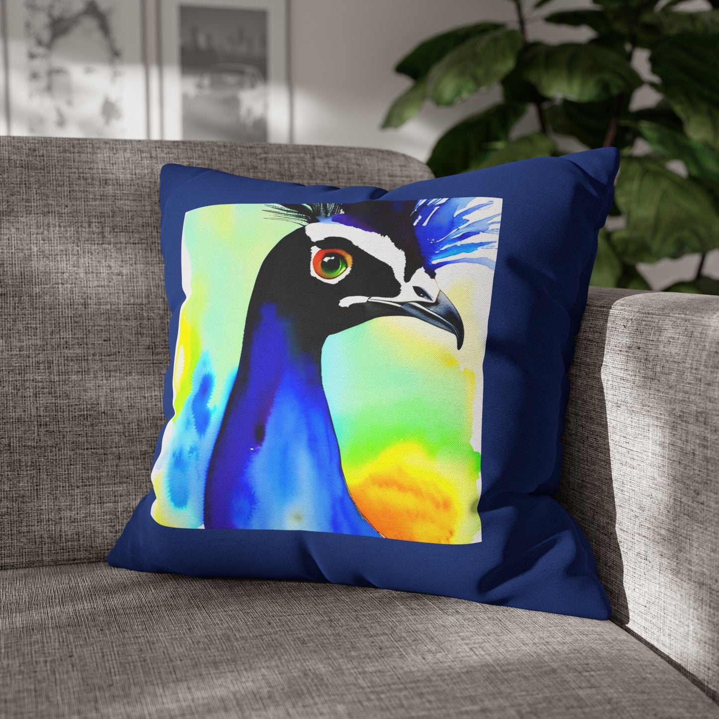 Blue Peacock.
