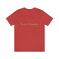 Breathe In. Breathe Out. Unisex Jersey Short Sleeve Tee