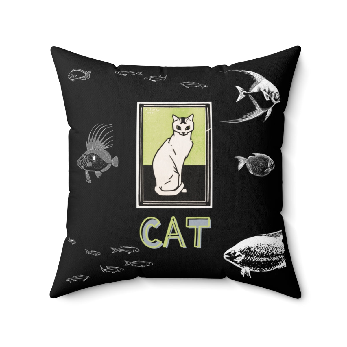 Cat and Fish.