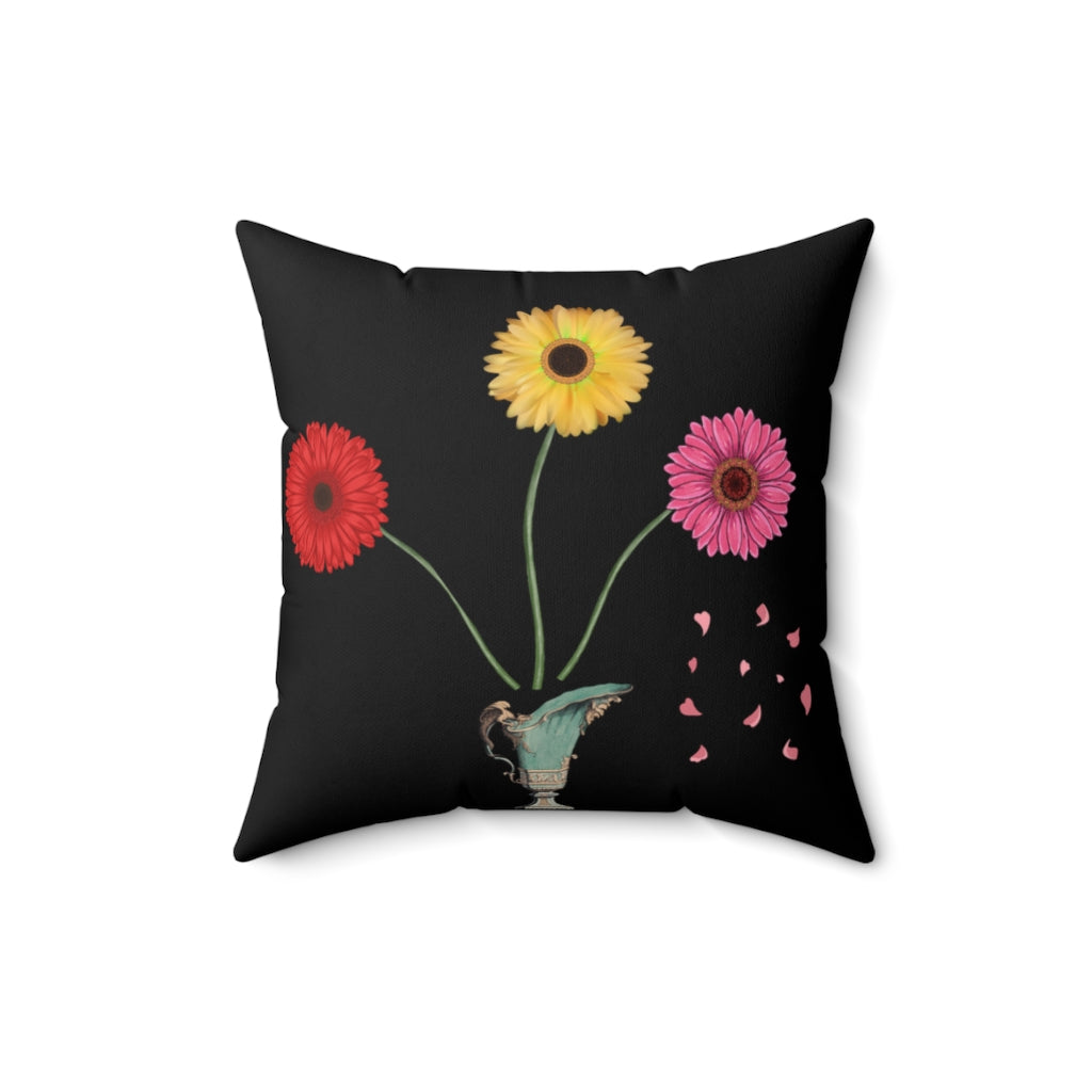 Flower Vase - Cushion Cover