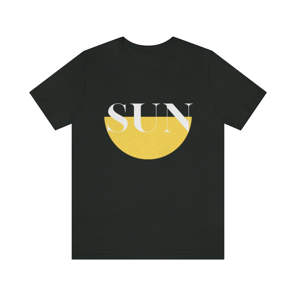 Sun. Unisex Jersey Short Sleeve Tee
