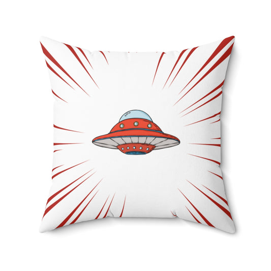 Spaceship Cushion Cover