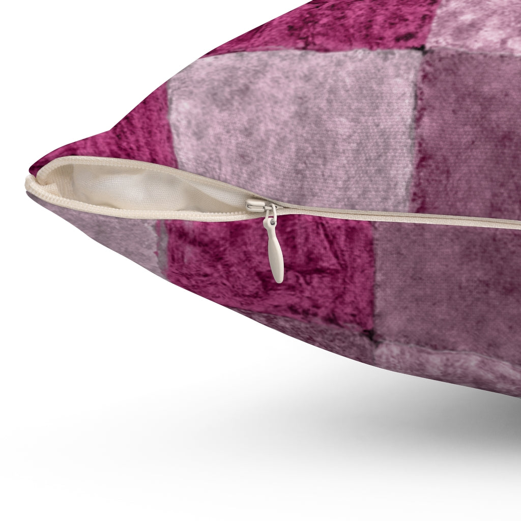 Pink Patchwork - Cushion Cover