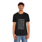 Bad Mummy. Courage. Unisex Jersey Short Sleeve Tee