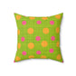Green and Pink Spots.