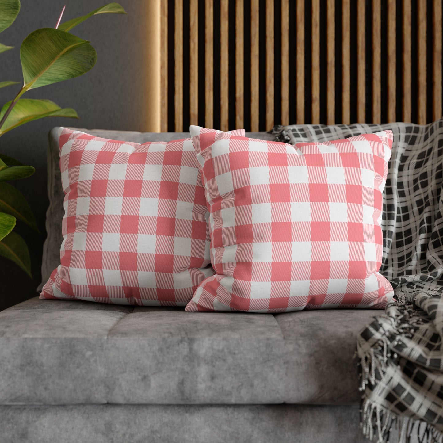Pink Checkers.