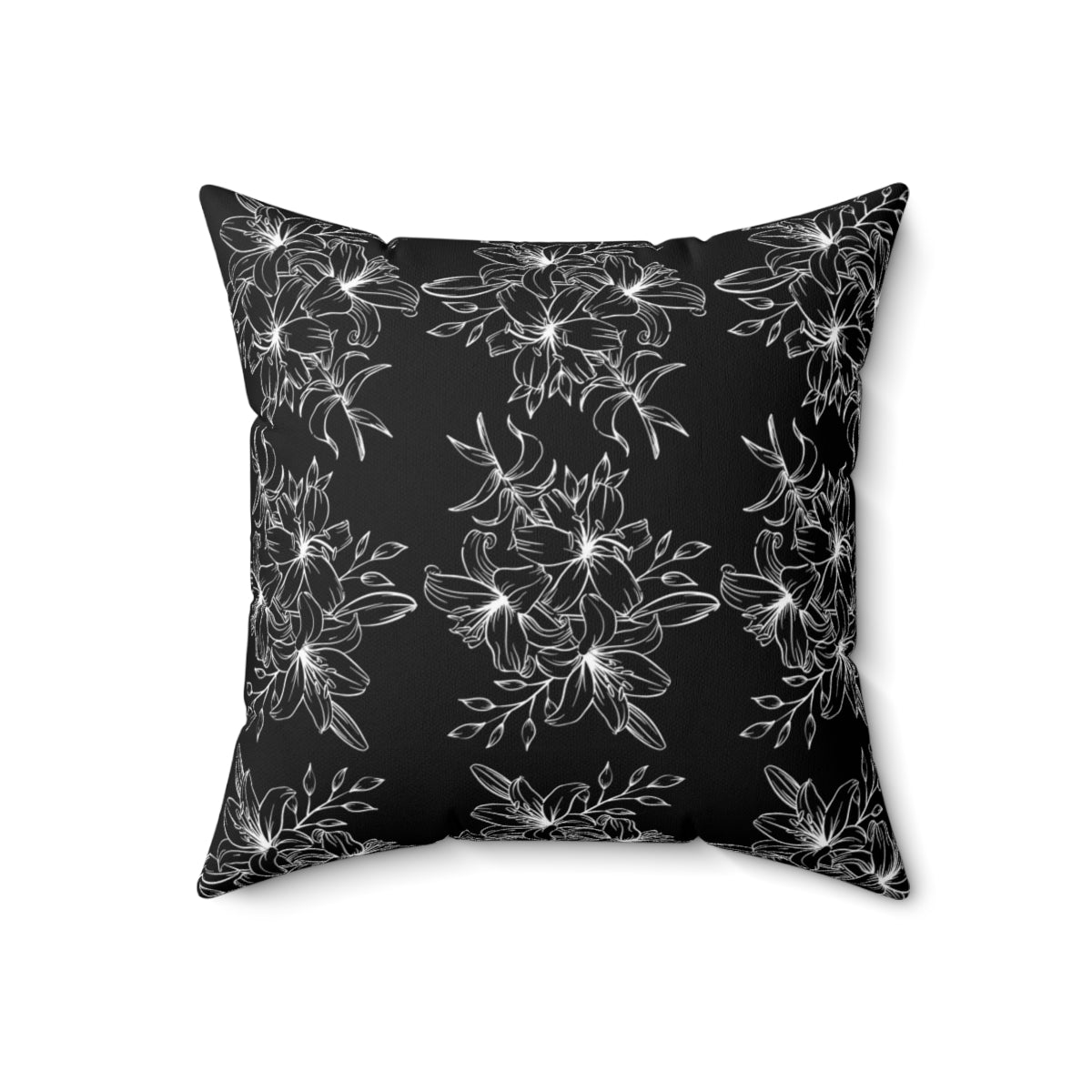 Black and White Flowers.