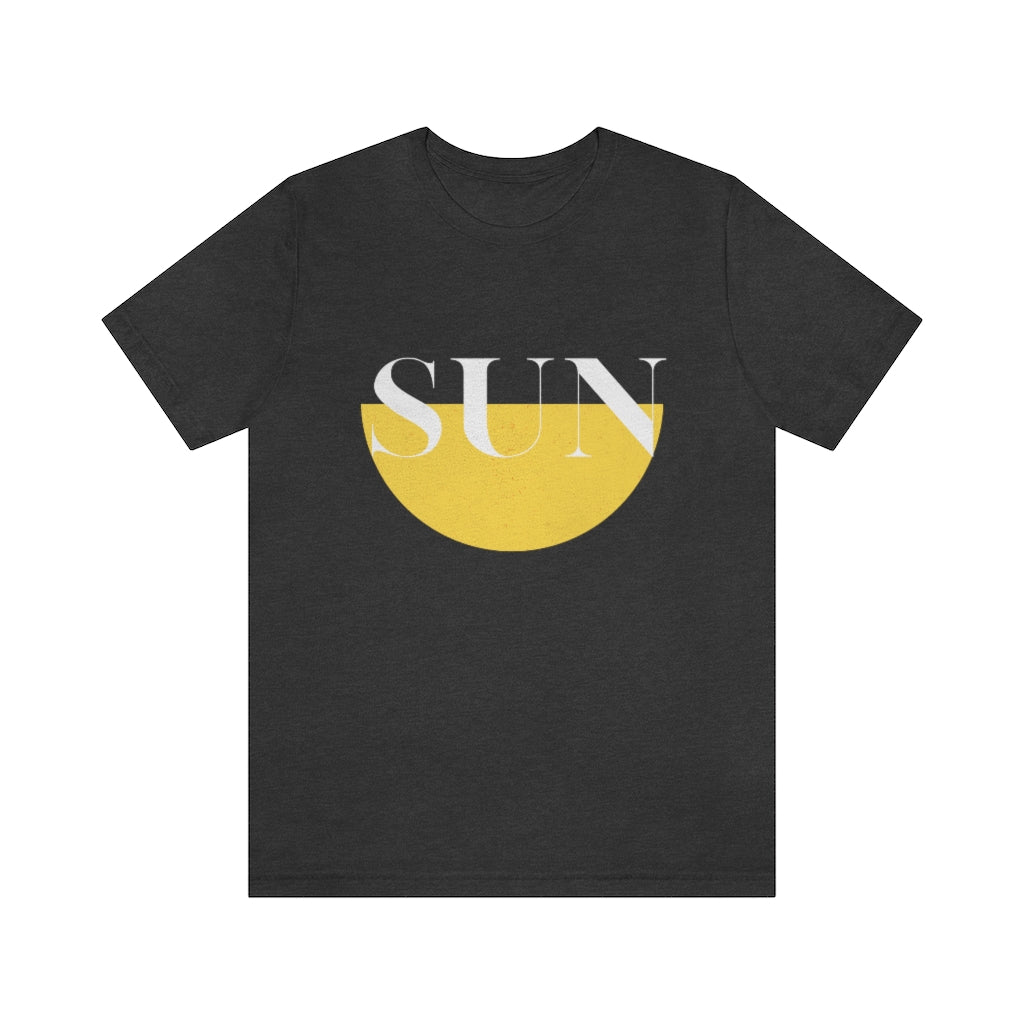 Sun. Unisex Jersey Short Sleeve Tee