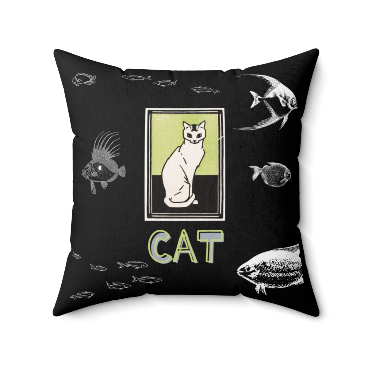 Cat and Fish.
