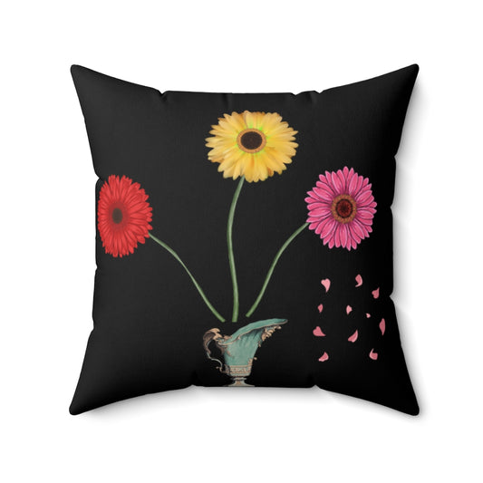 Flower Vase - Cushion Cover