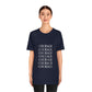 Bad Mummy. Courage. Unisex Jersey Short Sleeve Tee