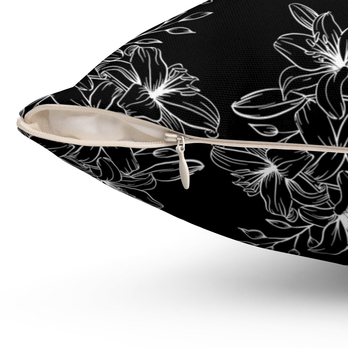 Black and White Flowers.