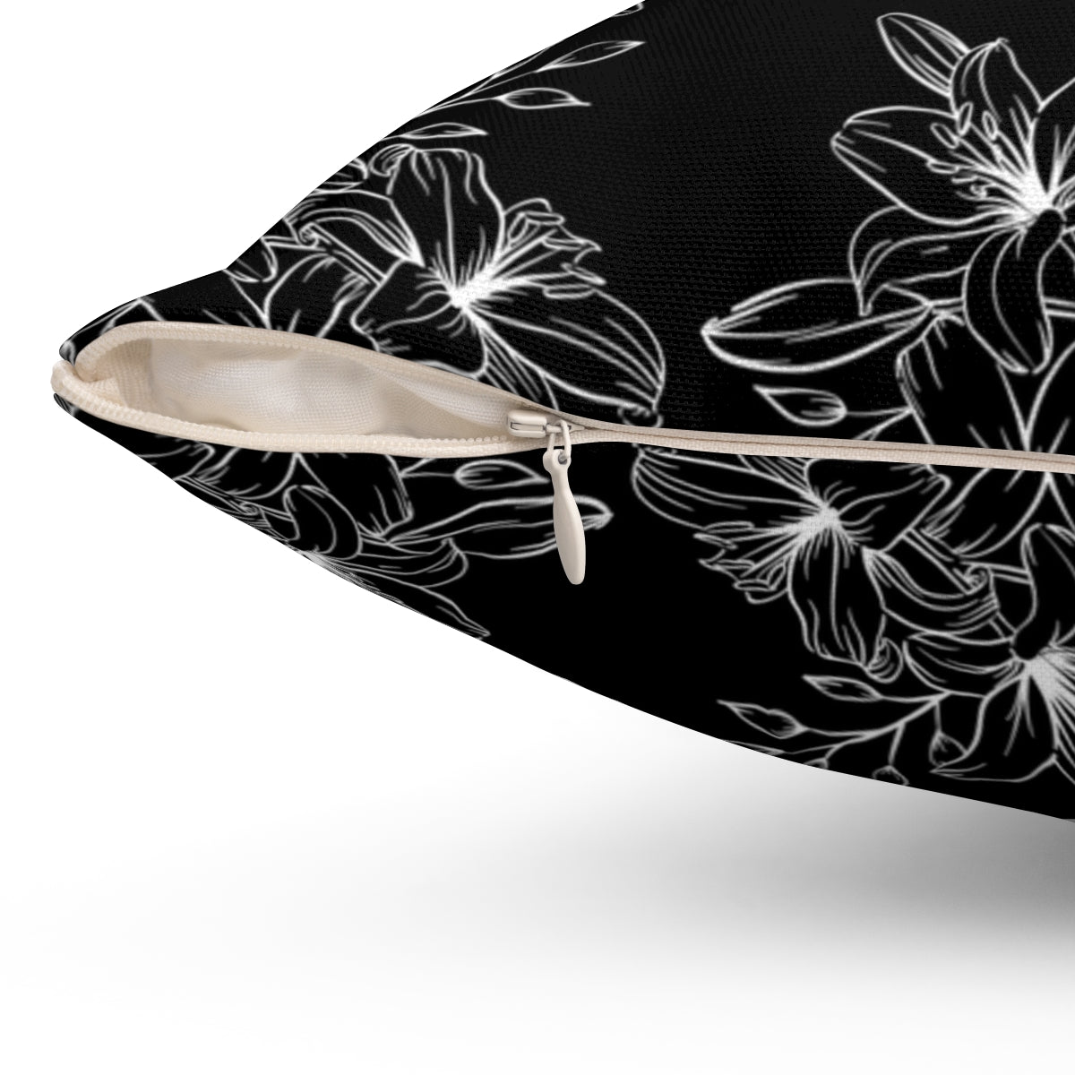 Black and White Flowers.