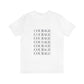 Bad Mummy. Courage. Unisex Jersey Short Sleeve Tee