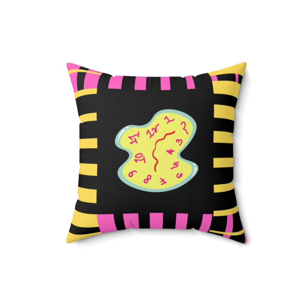 Melted Clock Cushion Cover