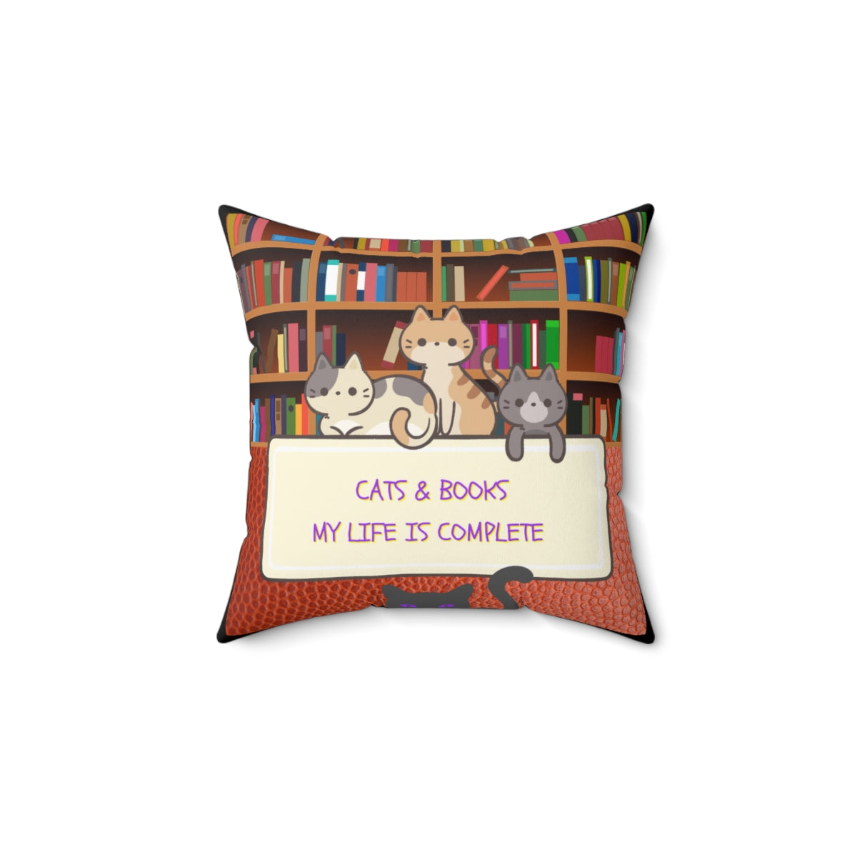 Cats and Books.