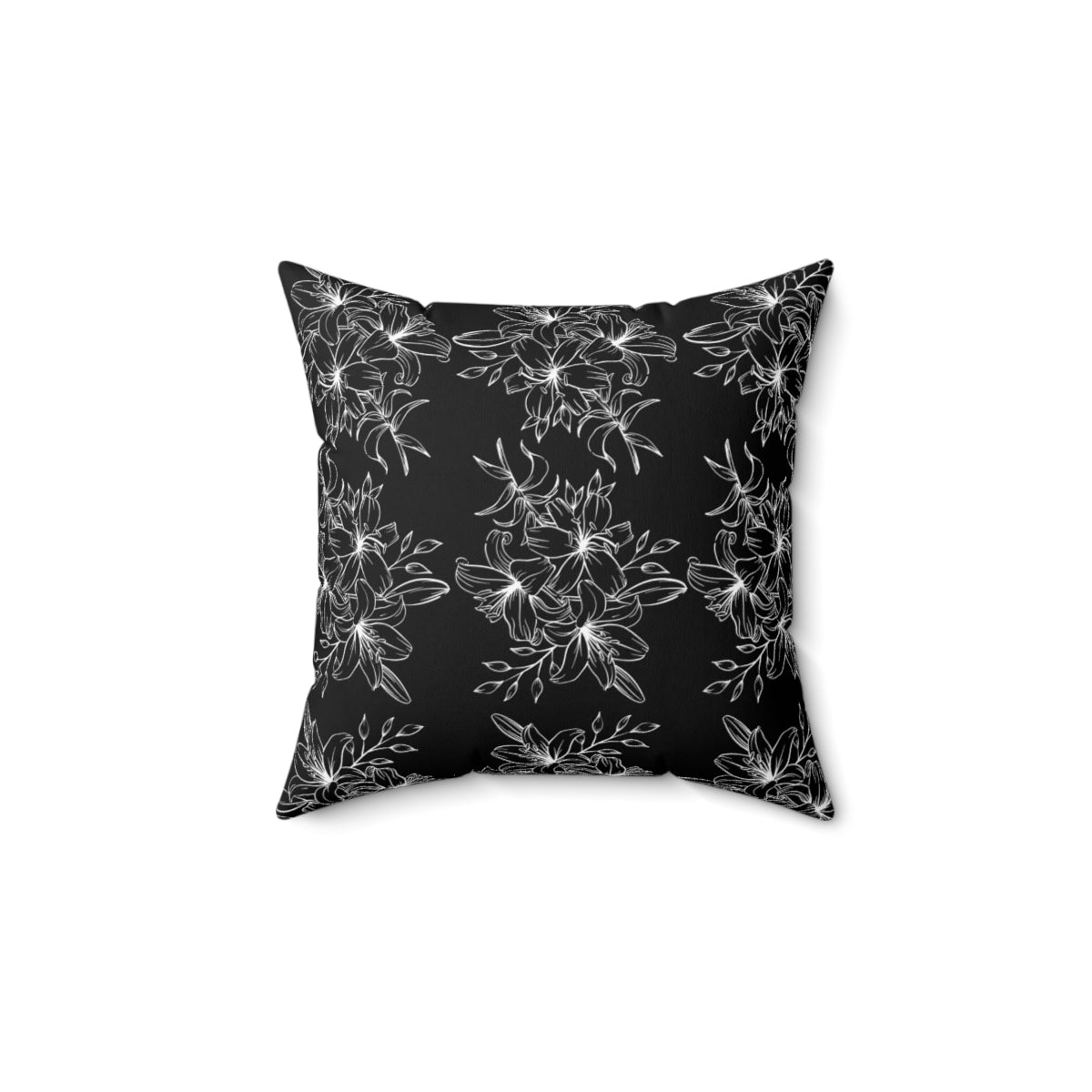 Black and White Flowers.