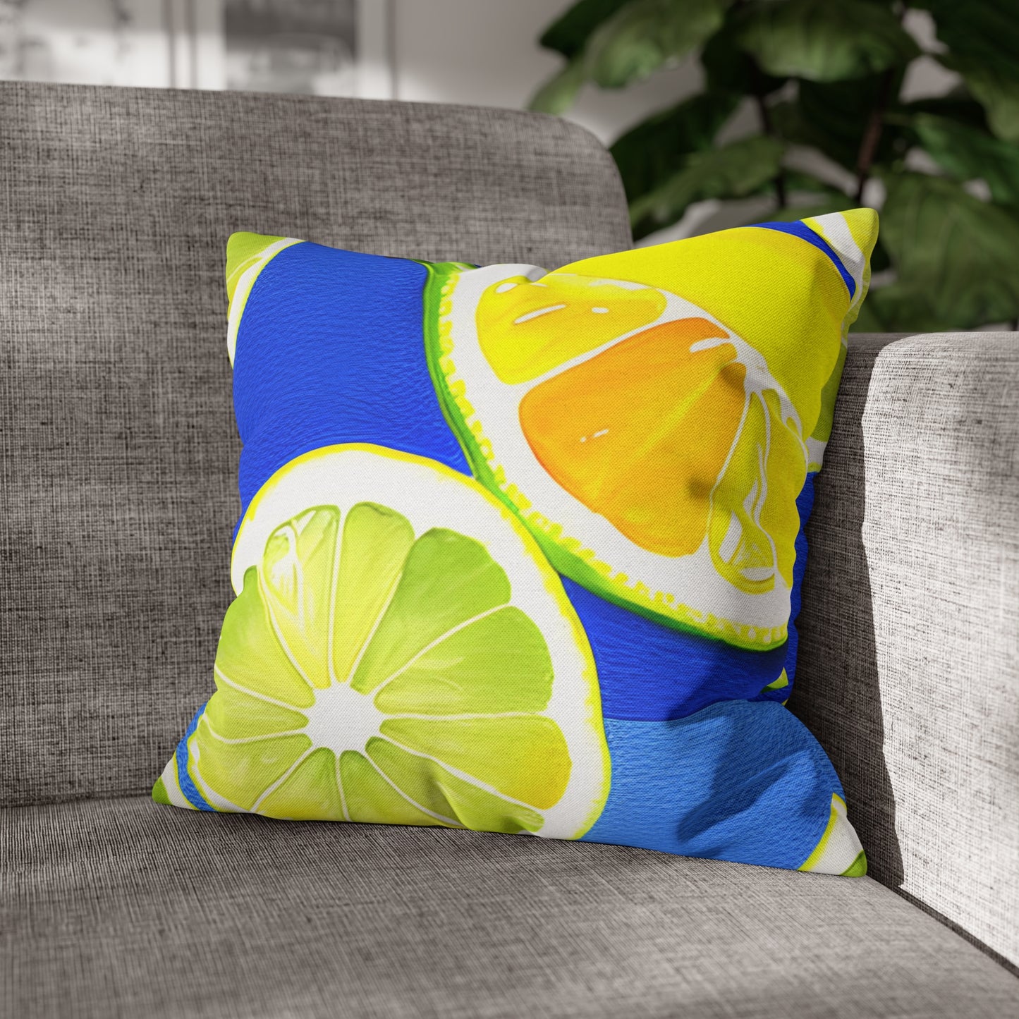 Blue and Yellow Lemons.
