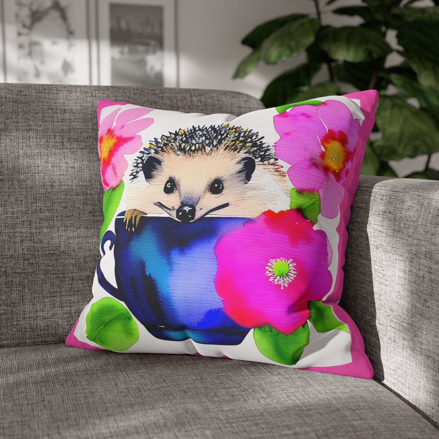 Hedgehog in Pink.