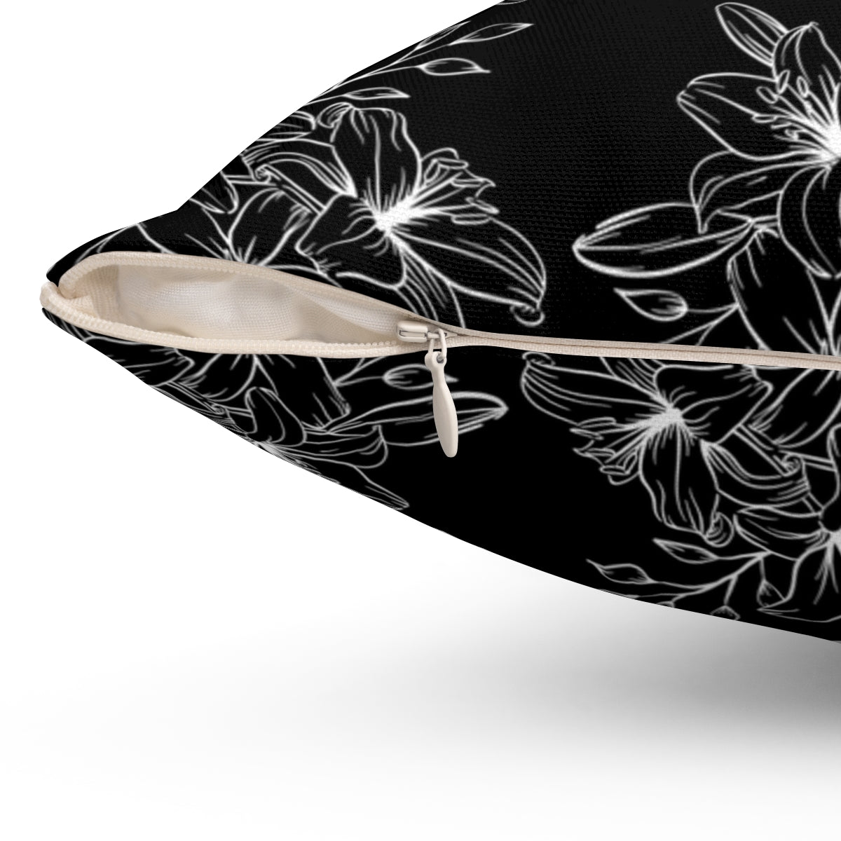 Black and White Flowers.